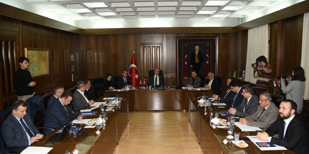 Aydın Kamu-Üniversite-Sanayi İşbirliği Planlama ve Geliştirme Kurulu (KÜSİ) Toplantısı Yapıldı.