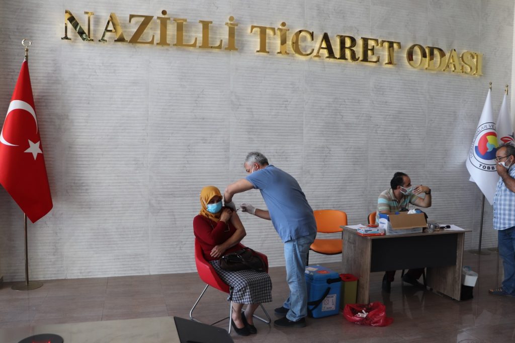 Vaccine Support from Nazilli Chamber of Commerce to its Members