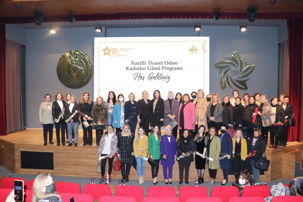 8 March International Women’s Day Program was Held at Nazilli Chamber of Commerce
