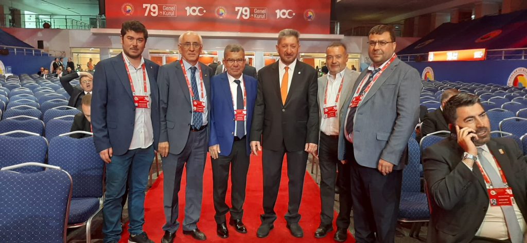 Türkiye Odalar ve Borsalar Birliği 79. Genel Kurulu’na Yönetim Kurulu Başkanımız Nuri ARSLAN Katılım Sağladılar