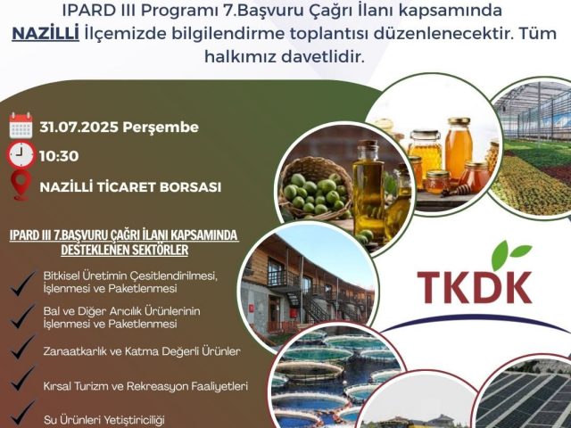 IPARD III Yedinci Çağrı Dönemi Toplantısı