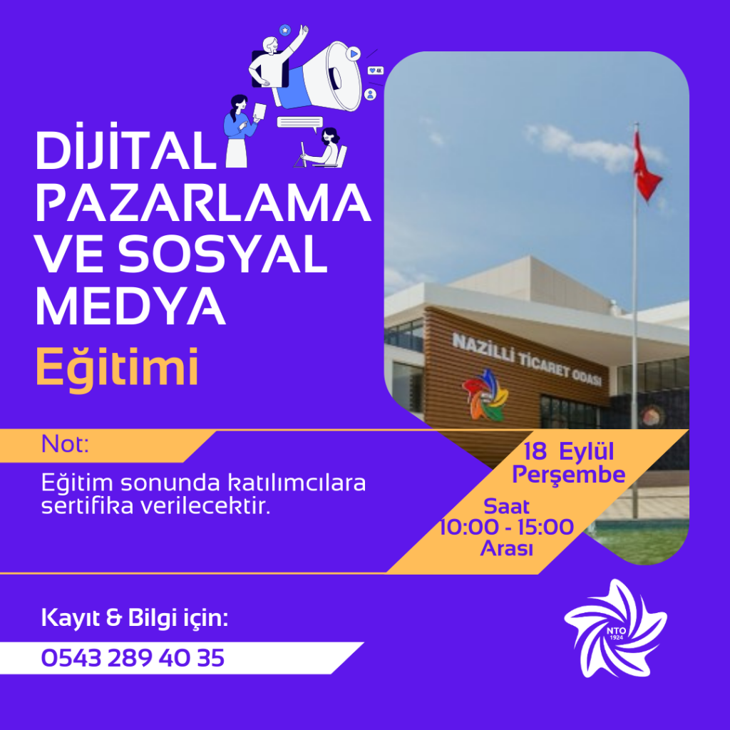 💻 Dijital Pazarlama ve Sosyal Medya Eğitimi