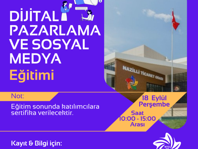 💻 Dijital Pazarlama ve Sosyal Medya Eğitimi