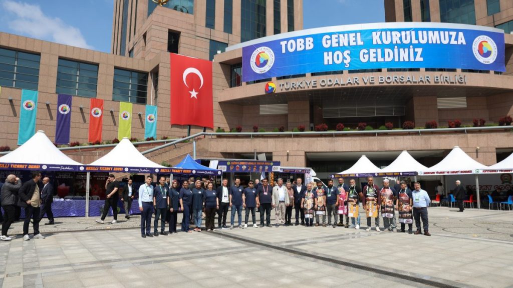 Nazilli Chamber of Commerce Made a Strong Showing at the 82nd General Assembly of the Union of Chambers and Commodity Exchanges of Türkiye (TOBB)