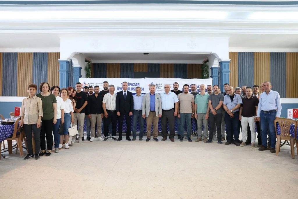 NAZİLLİ TİCARET ODASI 2026 YILI ÜYE BULUŞMA TOPLANTILARININ İLKİ YENİPAZAR’DA YAPILDI