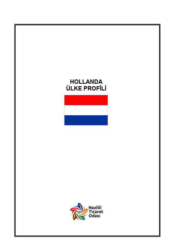 HollandaUlkeRaporu_nto kapak